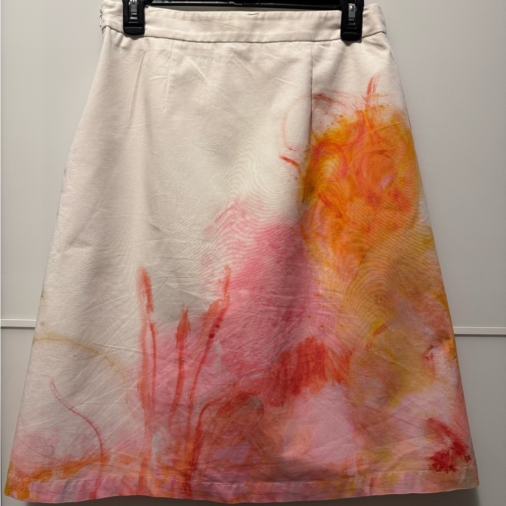 *Rare* Anthropologie Designer/Artist Inspired A-Line Skirt - Picture 3 of 5